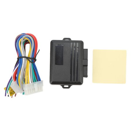 Elrude Roll Up Down Kit Elektrisk rude lukker løftemodul med sele Universal til 4-dørs 12V biler