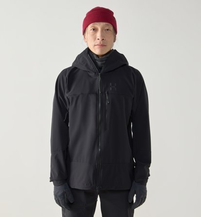 Haglöfs ROC Sight Softshell II Jacket Men True Black - XXL