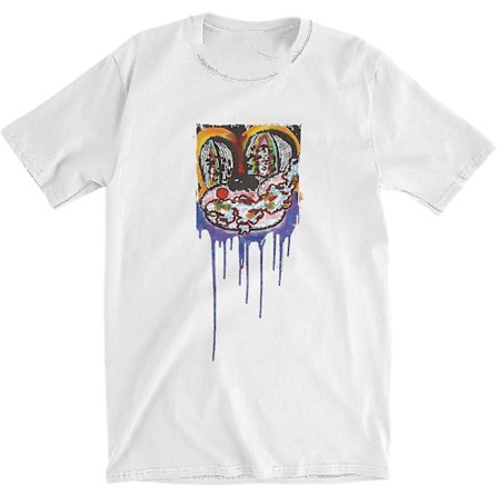 Cage The Elephant Face Drips 2011 Tour T-shirt Kläder