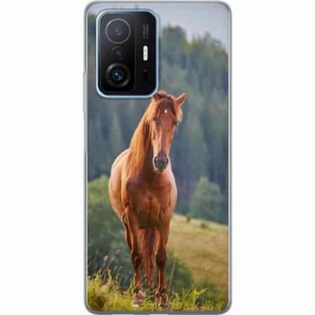 Xiaomi 11t Pro Genomskinligt Skal Hästar