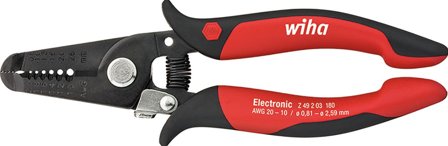 Wiha 33471 Kuorintapihdit 165 mm, 0,8-2,6 mm², Käsityökalut