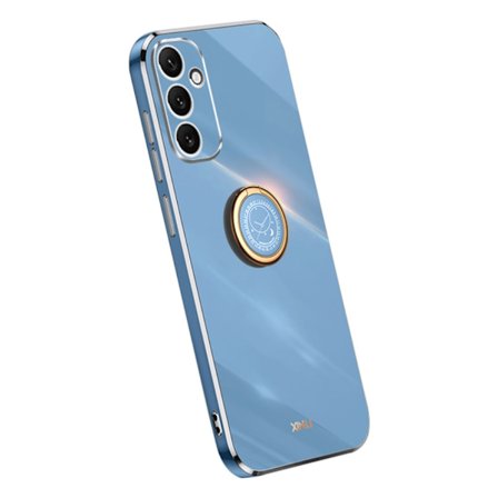 SKALO Samsung A34 5G XINLI TPU suojakuori rengas - Sininen