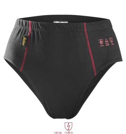 Snickers Workwear 9466 ProtecWork Alushousut musta, palosuojattu M, Vaatteet