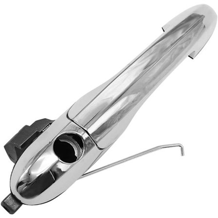 Høyre side ytre dørhåndtak krom Passer for Fiat 500 førerside, 735592012