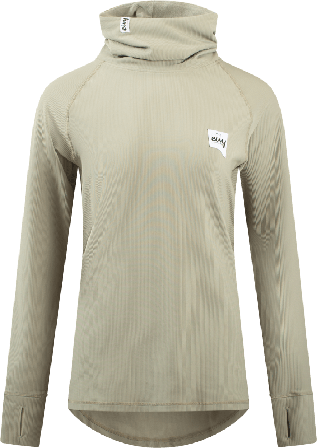 Eivy Women's Icecold Gaiter Rib Top Women long-sleeved sweaters Green L