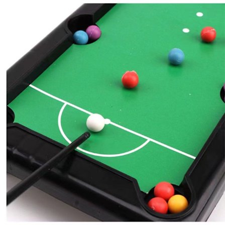Mini Biljardbord Set, 12x24 CM Portabelt Biljardbord, Minia
