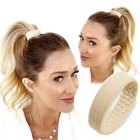 Silicone Hair Tie Elastic Bands Ponytail Holder Multifunction Foldable Hair Accessories