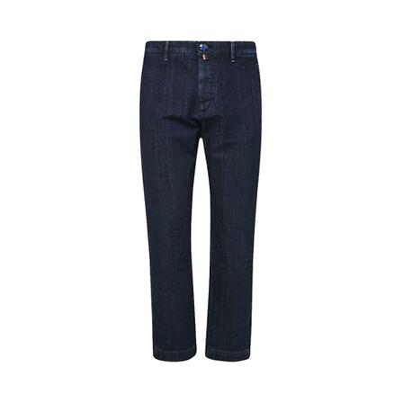 Jacob Cohën, Cropped Jeans Blauw, Heren, Maat:W35