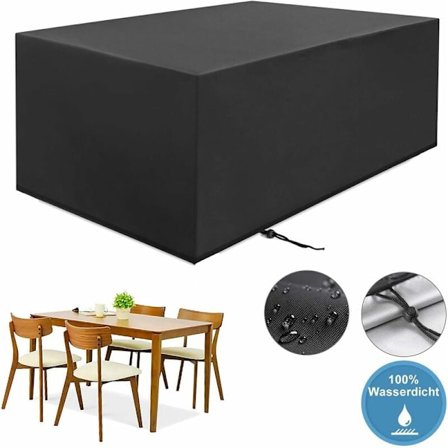 Hagemøbeltrekk, rektangulært hagebordtrekk, møbeltrekk