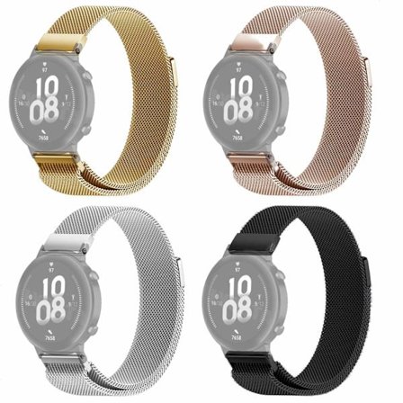 SKALO Milanese Loop to Huawei Watch GT Runner - Valitse väri