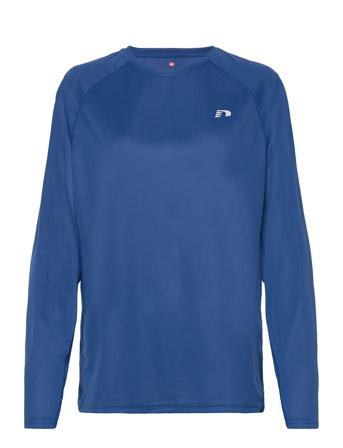 Women Core Functional T-Shirt S/S T-shirt Top Blå Newline