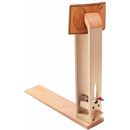 Lærfestespenne i tre, DIY håndverksverktøy for lærsøm