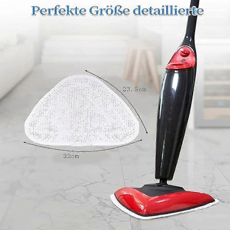 6-pack Ersättningsöverdrag för Ångmoppar För Vileda - Högkvalitativa Överdrag För Effektiv Ångrengöring