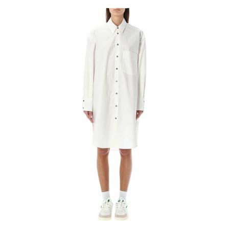 Palm Angels Klänning vit, Dam, Dam, Storlek: S