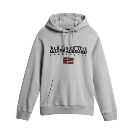 Napapijri, Hoodies Grijs, Heren, Maat:S