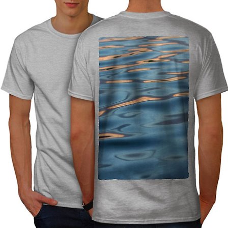 Still Water Photo Men T-shirt Tillbaka