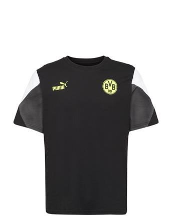 Bvb Ftblculture Tee Black PUMA