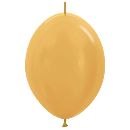 Lenkende Latexballonger Gull