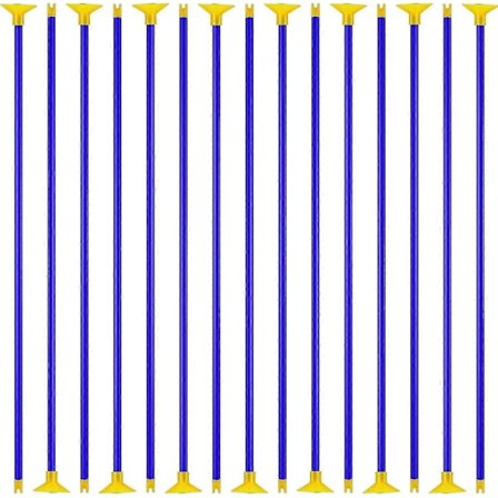 Reserve-sugekopper til pile, til børne-bue-sæt, letvægts, blå (20 stk)