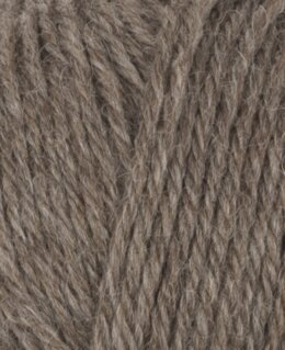 Garn Viking Eco Highland Wool 50g Mellem brun - Viking of Norway