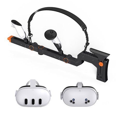 STARTRC GAMES För Meta Quest 3S Quest 3 Magnetisk VR-pistolkolv Skjutspel