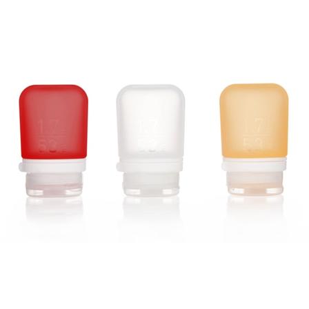 Humangear GoToob+ 3-Pack Small toiletries Multi-colored OneSize