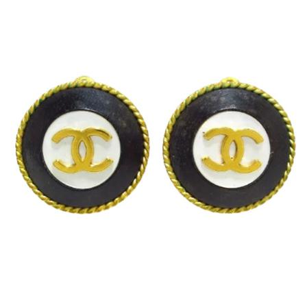 Chanel Vintage - Vintage Smycken - Vit - Dam - Storlek: One Size, Dam, Storlek: ONE SIZE