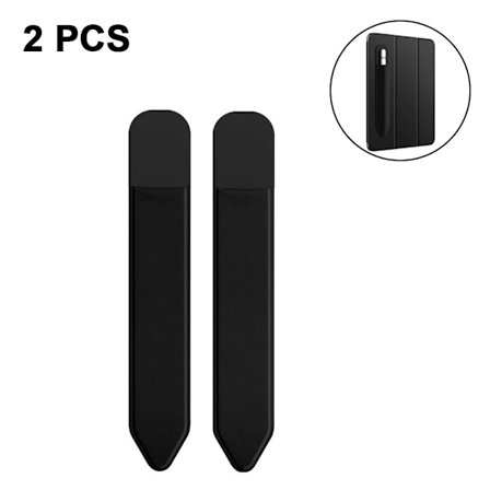 Pencil Holder til Apple iPad - Aftagelig læderlomme til Apple Pencil (1. & 2. generation) til iPad-modeller