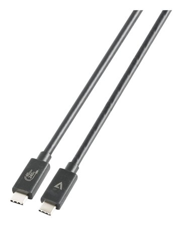 V7 3.9FT THUNDERBOLT 4 CABLE USB4 240W PD USB-C DUAL 4K/8K 40G CABL