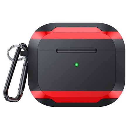 AirPods Pro 2 skyddsfodral med spänne - Röd