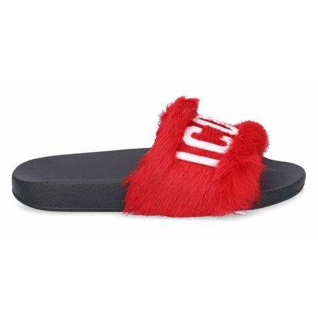 Dsquared2 - Flip-flops - Röd - Dam - Storlek: 39 Eu, Dam, Storlek: 39 EU