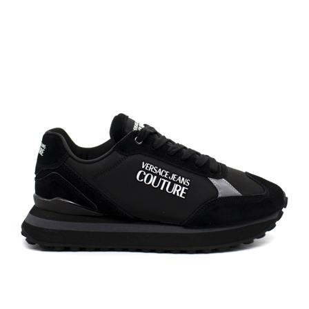 Versace Jeans Couture Sneakers , Zwart , Heren , Maat: 43 EU