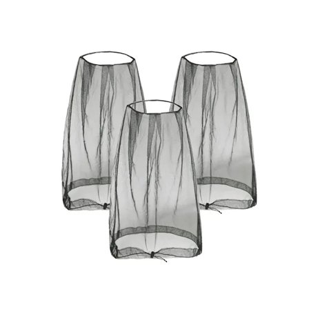 Myggnett for hode, myggavvisende hodenett mot knott, insekter, mygg og bitende knott for alle utendørsaktiviteter