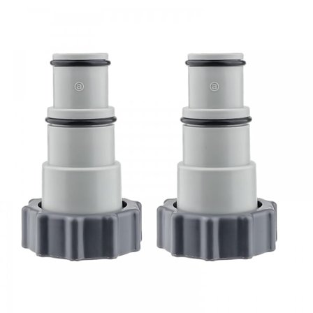 Pool Slange Adapter 2 Stykker Pool Fitting Han-gevind Adaptere Til Pool Dræn