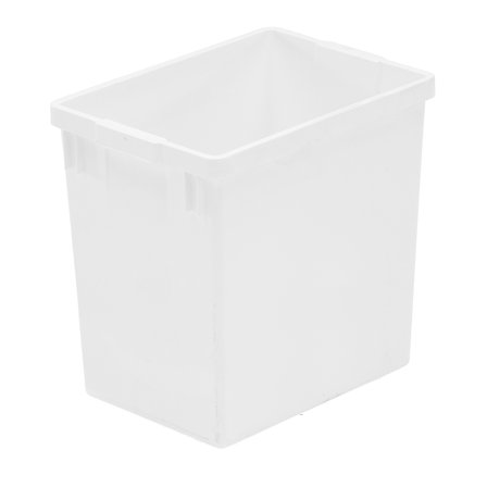 Recycling-Behälter, 29 Liter, 400 x 375 x 265 mm, weiß