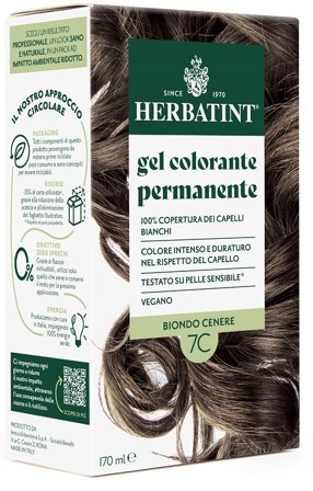 Herbatint Tintura Per Capelli Gel Permanente 7C Biondo Cenere
