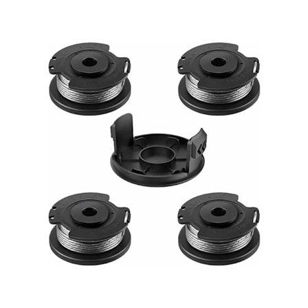 Snelle for BOSCH, 4+1 nylon erstatningssneller F016800569/F016800385, snelle for Bosch EasyGrassCut, kompatibel med 23SL/26S (diameter 1,65 mm, lengt