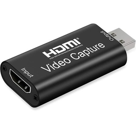 TechFlo HDMI USB Capture Card HD 4K 1080p Live Streaming Video Audio