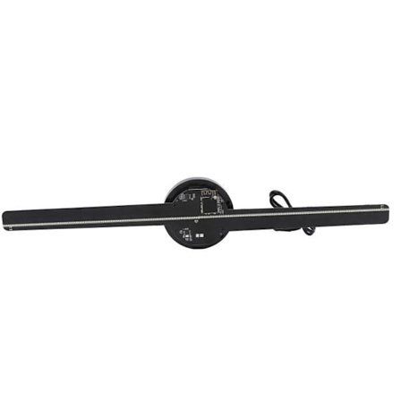 3D Hologram Ventilation - Dioche - 224 LEDs - Hög Upplösning 800x480P - Fjärrkontroll - Inomhusbruk