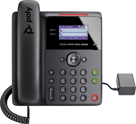 Poly Edge B30 - VoIP-telefon med anrops-ID/samtale venter - 5-veis anropskapasitet