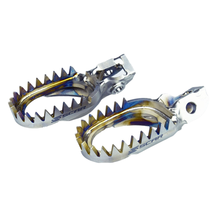 Anti-Mud Titan-Fußrasten SCAR - Husqvarna TX 300 2019-2022