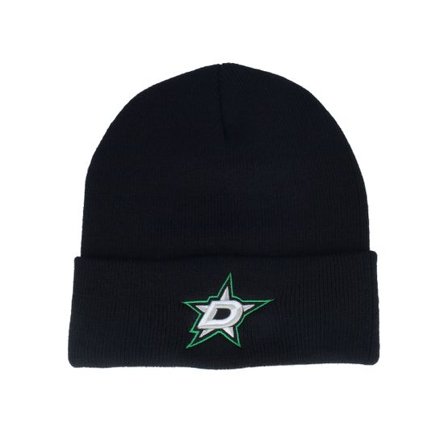 American Needle - NHL Svart cuff Beanie - Dallas Stars Terrain Knit Solid Black Cuff @ Hatstore