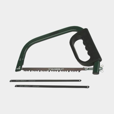 Bågsåg BR-M Bow Saw, med bladskydd & 3 blad