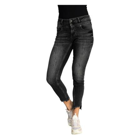 Zhrill, Slim-fit Jeans Zwart, Dames, Maat:W25
