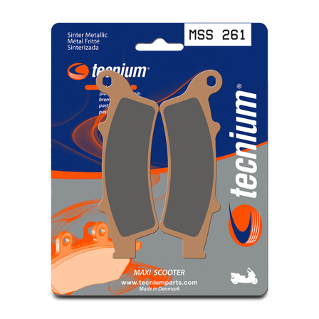 Pastiglie Freni Metallo Sinterizzato Tecnium Maxi Scooter Anteriore - Aprilia Scarabeo 200 2007-2012