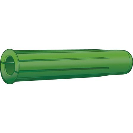 ESSVE TG Plastplugg Grön, 50-pack 12x60mm, Infästning