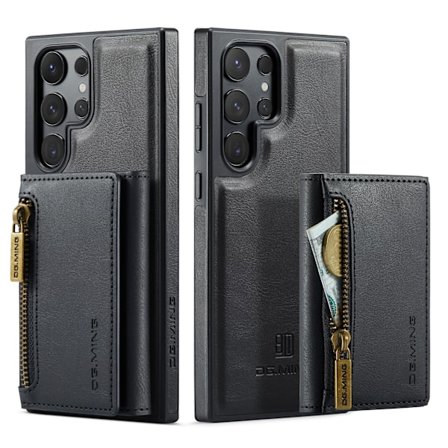 Samsung S24 FE etui med RFID beskyttelse / Magnetisk pung etui med kortholder