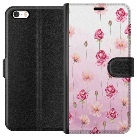 Kompatibel Tegnebogsetui til Apple iPhone SE (2016) Rose Petal Whisper