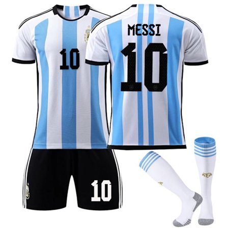 10# Argentina VM Hjemmebanetrøje Lionel MessiL