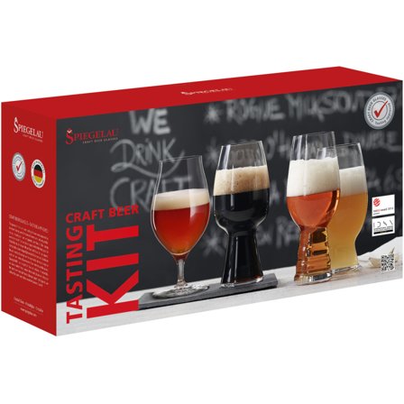 Spiegelau Beer Craft Tasting Kit 4-pak - Klar | KitchenOne